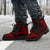 Marshall Islands Leather Boots - Polynesian Red Chief Version - Polynesian Pride