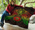 American Samoa Premium Quilt - American Samoa Seal Turtle Manta Ray Reggae Style - Polynesian Pride