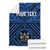 Fiji Personalised Premium Blanket - Fiji Seal With Polynesian Tattoo Style ( Blue) - Polynesian Pride