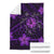 Hawaii Mix Polynesian Turtle Plumeria Premium Blanket - AH - Nick Style - Purple - Polynesian Pride