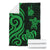 New Caledonia Premium Blanket - Green Tentacle Turtle - Polynesian Pride