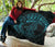 Polynesian Quilt - Polynesian Blue Seahorse Tattoo - Polynesian Pride