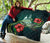 New Caledonia Polynesian Premium Quilt - Green Turtle Hibiscus - Polynesian Pride