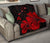 Hawaii Hibiscus Black And Red Premium Quilt - Polynesian Pride