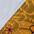 FSM Custom Personalised Premium Blanket - Turtle Plumeria (Gold) - Polynesian Pride