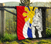 Philippines Premium Quilt - King Lapu - Lapu Polynesian Pattern - Polynesian Pride