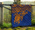 Marshall Islands Polynesian Premium Quilt - Blue Turtle - Polynesian Pride