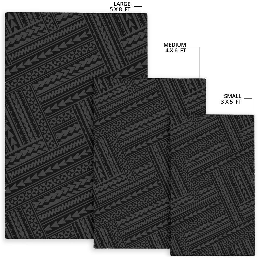Hawaii Area Rug Polynesian Nation AH L 59 x 86 inches - Polynesian Pride