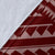 Samoa Personalised Premium Blanket - Samoa Seal In Polynesian Tattoo Style (Red) - Polynesian Pride