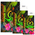 Vanuatu Polynesian Personalised Area Rug - Hibiscus and Banana Leaves - Polynesian Pride