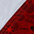FSM Custom Personalised Premium Blanket - Turtle Plumeria (RED) - Polynesian Pride