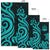 Wallis and Futuna Area Rug - Turquoise Tentacle Turtle - Polynesian Pride