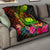 Samoa Polynesian Personalised Premium Quilt - Hibiscus and Banana Leaves - Polynesian Pride