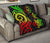 Tahiti Polynesian Premium Quilt - Reggae Tentacle Turtle - Polynesian Pride