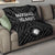 Marshall Premium Quilt - Marshall Seal With Polynesian Tattoo Style ( Black) Black - Polynesian Pride