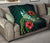 New Caledonia Polynesian Premium Quilt - Green Turtle Hibiscus - Polynesian Pride