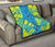 Palau Premium Quilt - Palau Seal Polynesian Yellow Tattoo - Polynesian Pride