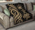 Samoa Premium Quilt - Gold Tentacle Turtle - Polynesian Pride