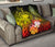 Custom Personalised Samoa Premium Quilt- Humpback Whale with Tropical Flowers (Yellow) - Polynesian Pride