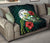 Niue Polynesian Premium Quilt - Green Turtle Hibiscus - Polynesian Pride