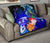 Custom Personalised Samoa Premium Quilt - Humpback Whale with Tropical Flowers (Blue) - Polynesian Pride