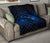 Hawaii Map Galaxy Dolphin Premium Quilt - Blue - Polynesian Pride