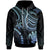 Polynesian Custom Hoodie Blue Turtle Unisex Blue - Polynesian Pride