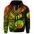 Custom Federated States of Micronesia Zip Hoodie FSM Original Style Reggae LT8 - Polynesian Pride