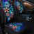 Federated States of Micronesia Car Seat Covers - Vintage Tribal Mountain - Polynesian Pride