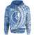 Yap State Zip Hoodie Wings Style Flag Color Unisex Blue - Polynesian Pride