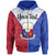 Pilipinas Zip Hoodie Custom Seal of Pilipinas Style Unisex Blue - Red - Polynesian Pride