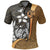 Tonga Polo Shirt Gold Turtle with Hook Unisex GOLD - Polynesian Pride