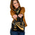 Guam Shoulder Handbag - Gold Polynesian Tentacle Tribal Pattern One Size Gold - Polynesian Pride