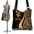 Fiji Custom Personalised Boho Handbag - Gold Polynesian Tentacle Tribal Pattern - Polynesian Pride