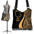 Cook Islands Boho Handbag - Gold Polynesian Tentacle Tribal Pattern - Polynesian Pride