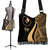 Yap Boho Handbag - Gold Polynesian Tentacle Tribal Pattern - Polynesian Pride