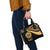 Tahiti Shoulder Handbag - Gold Polynesian Tentacle Tribal Pattern - Polynesian Pride