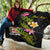 Fiji Polynesian Custom Personalised Quilt - Plumeria Tribal - Polynesian Pride