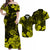 Hawaii Matching Dress and Hawaiian Shirt Polynesia Yellow Cool Shaka Sign LT13 Yellow - Polynesian Pride