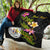 Niue Polynesian Custom Personalised Quilt - Plumeria Tribal - Polynesian Pride