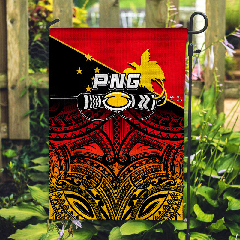 PNG Rugby The Kumuls Garden Flag LT6 House Flag - Polynesian Pride