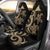 Tokelau Car Seat Covers - Gold Tentacle Turtle Universal Fit Gold - Polynesian Pride