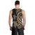 Marshall Islands Men's Tank Top - Gold Tentacle Turtle - Polynesian Pride