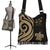 Fiji Boho Handbag - Gold Tentacle Turtle Crest - Polynesian Pride