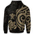 Wallis and Futuna Hoodie Gold Tentacle Turtle - Polynesian Pride