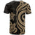 Vanuatu T Shirt Gold Tentacle Turlte - Polynesian Pride