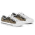 Kosrae Low Top Canvas Shoes - Gold Tentacle Turtle - Polynesian Pride