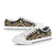 Northern Mariana Islands Low Top Shoes - Gold Tentacle Turtle - Polynesian Pride