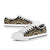 Tonga Low Top Canvas Shoes - Gold Tentacle Turtle - Polynesian Pride