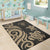 Niue Area Rug - Gold Tentacle Turtle - Polynesian Pride